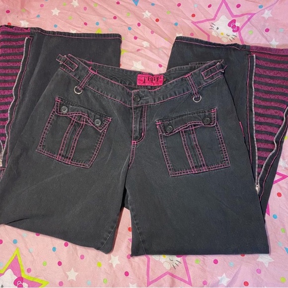 PINK AND BLACK TRIPP NYC PANTS ISO!!🕷️💓 - Picture 8 of 10